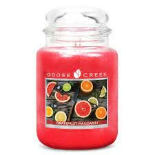 Goose Creek Candle Grapefruit Mandarin 2 Wick large jar 680 gram Goose Creek Candle Grapefruit Mandarin 2 Wick large jar 680 gram