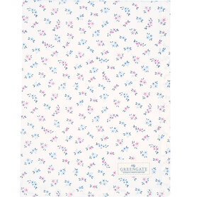 GreenGate Tafelkleed Emely petit white 100 x 100 cm