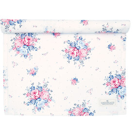 GreenGate Tafelloper Emely white 45 x 140 cm