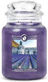 Goose Creek Candle Lavender de France 2 Wick large jar 680 gram Goose Creek Candle Lavender de France 2 Wick large jar 680 gram