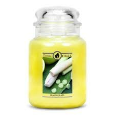 Goose Creek Candle Lemongrass 2 Wick large jar 680 gram Goose Creek Candle Lemongrass 2 Wick large jar 680 gram