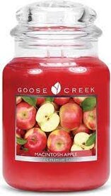 Goose Creek Candle Macintosh Apple 2 Wick large jar 680 gram Goose Creek Candle Macintosh Apple 2 Wick large jar 680 gram
