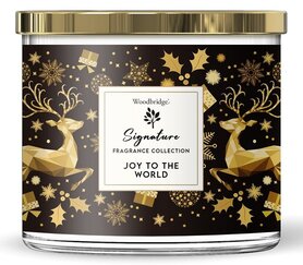 Woodbridge Candle Joy to the World 3 wick candle 565 gram Woodbridge Candle Joy to the World 3 wick candle 565 gram