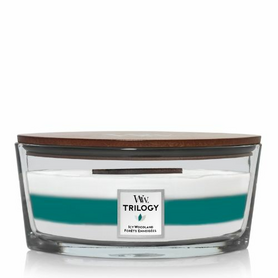 WoodWick® Trilogy Icy Woodlands Ellipse Candle WoodWick® Trilogy Icy Woodlands Ellipse Candle