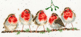 Borduurpakket Hannah Dale - Rockin Robins- Bothy Threads Borduurpakket Hannah Dale - Rockin Robins- Bothy Threads