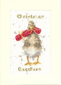 Borduurpakket Hannah Dale - Christmas Quackers - Bothy Threads Borduurpakket Hannah Dale - Christmas Quackers - Bothy Threads