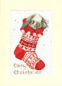 Borduurpakket Hannah Dale - Cosy Christmas - Bothy Threads Borduurpakket Hannah Dale - Cosy Christmas - Bothy Threads