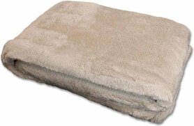 Fleece Plaid Justin - Stone | Unique Living Fleece Plaid Justin - Stone | Unique Living