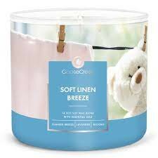Goose Creek Candle Soft Linen Breeze Soya Blend 3 Wick Tumbler  Goose Creek Candle Soft Linen Breeze Soya Blend 3 Wick Tumbler