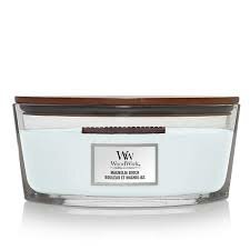 WoodWick® Magnolia Birch Ellipse Candle