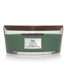 WoodWick® Mint Leaves & Oak Ellipse Candle WoodWick® Mint Leaves & Oak Ellipse Candle