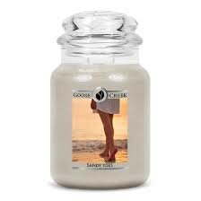 Goose Creek Candle Sandy Toes 2 Wick large jar 680 gram Goose Creek Candle Sandy Toes 2 Wick large jar 680 gram