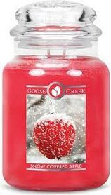 Goose Creek Candle Snow Covered Apple 2 Wick large jar 680 gram