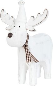 Clayre & Eef  | Rendier  | 11*7 | wit 