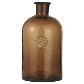 Apothekerflasche mit Blumenmotiv braun | IB Laursen Apothekerflasche mit Blumenmotiv braun | IB Laursen