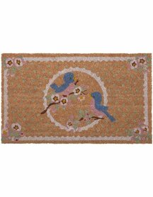 Clayre & Eef | Deurmat Kokos | Vogels