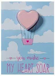 You Make My Heart Soar Blaster Card | Bomb Cosmetics