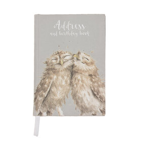 Wrendale Designs Adres Boek - Anniversary Owls Wrendale Designs Adres Boek - Anniversary Owls