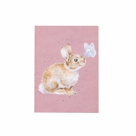 Wrendale Designs Notiteboek A6 Rabbit ''I SPY A BUTTERFLY''