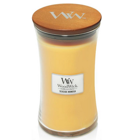 WoodWick® HearthWick® Seaside Mimosa Large Candle WoodWick® HearthWick® Seaside Mimosa Large Candle