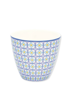 GreenGate Beker (Latte Cup) Lola pale blue GreenGate Beker (Latte Cup) Lola pale blue