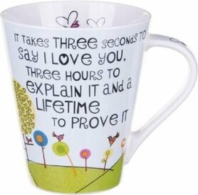 Three Seconds Mok -The Good Life - Bone China Three Seconds Mok -The Good Life - Bone China