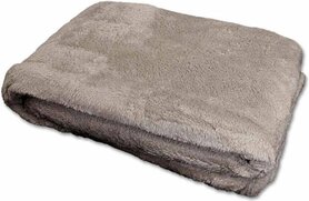 Fleece Plaid Justin - Grey | Unique Living Fleece Plaid Justin - Grey | Unique Living