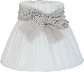 Clayre & Eef  | Lampenkap | 20 x 17 cm / E27| wit Clayre & Eef  | Lampenkap | 20 x 17 cm / E27| wit