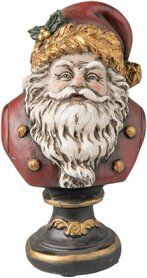 Clayre & Eef | Statue Weihnachtsmann | 9*8*15 cm | 6PR1107 | mehrfarbig