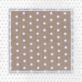 Clayre & Eef | Papieren Servet | 33*33 cm | Twinkle Little Star | TLS73N Clayre & Eef | Papieren Servet | 33*33 cm | Twinkle Little Star | TLS73N