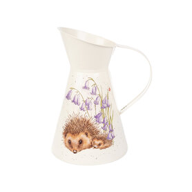 Wrendale Designs Bloemenkan  -  Love and Hedgehugs ( Hedgehog ) Wrendale Designs Bloemenkan  -  Love and Hedgehugs ( Hedgehog )