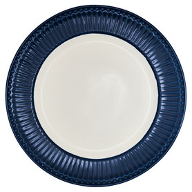GreenGate Diner Bord Alice Dark Blue D: 26,5 cm GreenGate Diner Bord Alice Dark Blue D: 26,5 cm