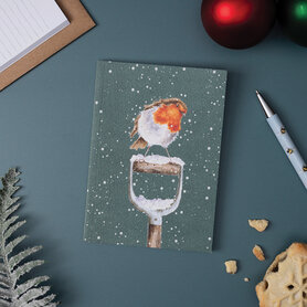 Wrendale Designs Notiteboekje "Roodborstje" A6 - A Little Red Robin