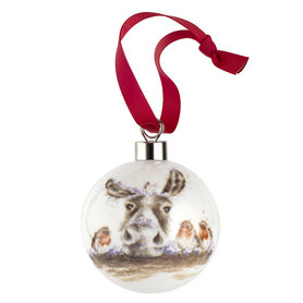 Wrendale Designs Kerstbal Ezel - The Christmas Donkey