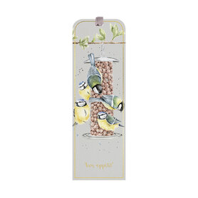 Wrendale Designs Boekenlegger - Koolmees - Bon Appetit Wrendale Designs Boekenlegger - Koolmees - Bon Appetit