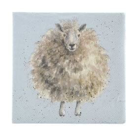 Wrendale Designs - Lunch Servet - Schaap - The Woolly Jumper Wrendale Designs - Lunch Servet - Schaap - The Woolly Jumper