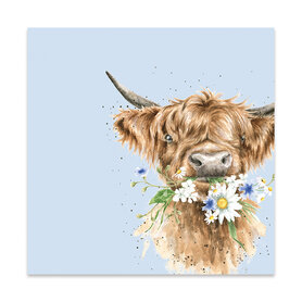 Wrendale Designs - Lunch Servet - Highland Cow - Daisy Coo Wrendale Designs - Lunch Servet - Highland Cow - Daisy Coo