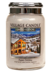 Village Candle Aspen Holiday 737gr Large Candle