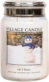Village Candle Let It Snow 737gr Large Candle