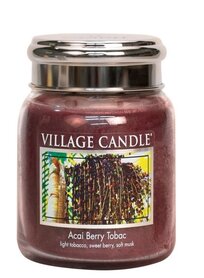Village Candle Acai Berry Tobac 454 gr Medium Candle