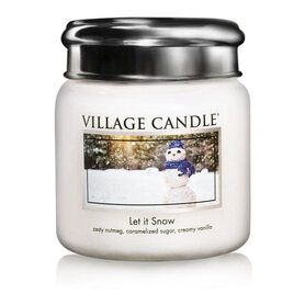  Village Candle Let It Snow 454 gr Medium Candle