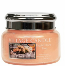  Village Candle English Flower Shop 390 gr Small Candle