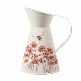 Wrendale Designs Bloemenkan  -  Poppies and Bee (Flight of the Bumblebee) Wrendale Designs Bloemenkan  -  Poppies and Bee (Flight of the Bumblebee)