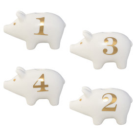 GreenGate Kandelaar Advent Gold set/4