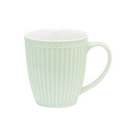 GreenGate Stoneware Mug Alice Pale Green H 10 cm GreenGate Stoneware Mug Alice Pale Green H 10 cm