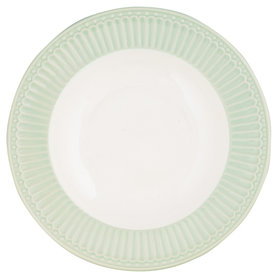 GreenGate Everyday Alice Soep Bord Alice Pale Green  D: 21,5 cm GreenGate Everyday Alice Soep Bord Alice Pale Green  D: 21,5 cm