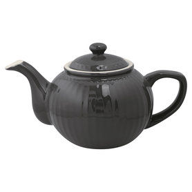 GreenGate Teapot Alice Dark Grey 1L