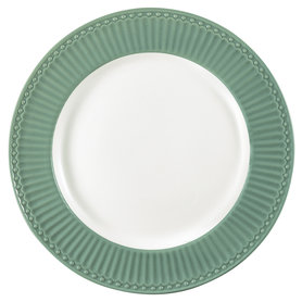 GreenGate Everyday Alice Dinerbord Alice Dusty Green D: 26,5 cm