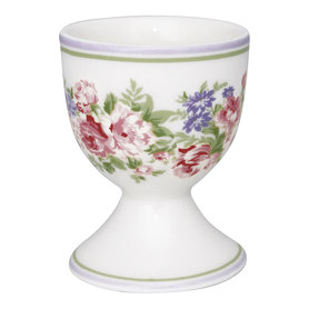 GreenGate Eierdop / Egg cup Rose White H: 6,5cm GreenGate Eierdop / Egg cup Rose White H: 6,5cm