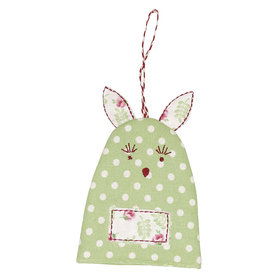 GreenGate Eierwarmer / Eggwarmer Rabbit Spot pale green H: 16cm GreenGate Eierwarmer / Eggwarmer Rabbit Spot pale green H: 16cm